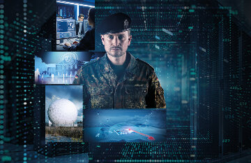 Die ESG unterstütz die Cyberstabilität von Waffensystemen und entwickelt Systeme zur Aufklärung und Qualitätssicherung im elektronischen Kampf.