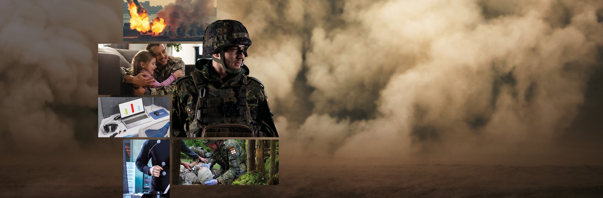 Mit der interaktiven E-Learning-Trainingsplattform CHARLY trainieren die Soldatinnen und Soldaten, um psychische Einsatz-Belastungen erfolgreich zu bewältigen.