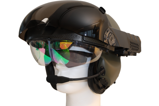 Laserschutzbrille entwickelt von und mit Piloten - visAIRion bei ESG