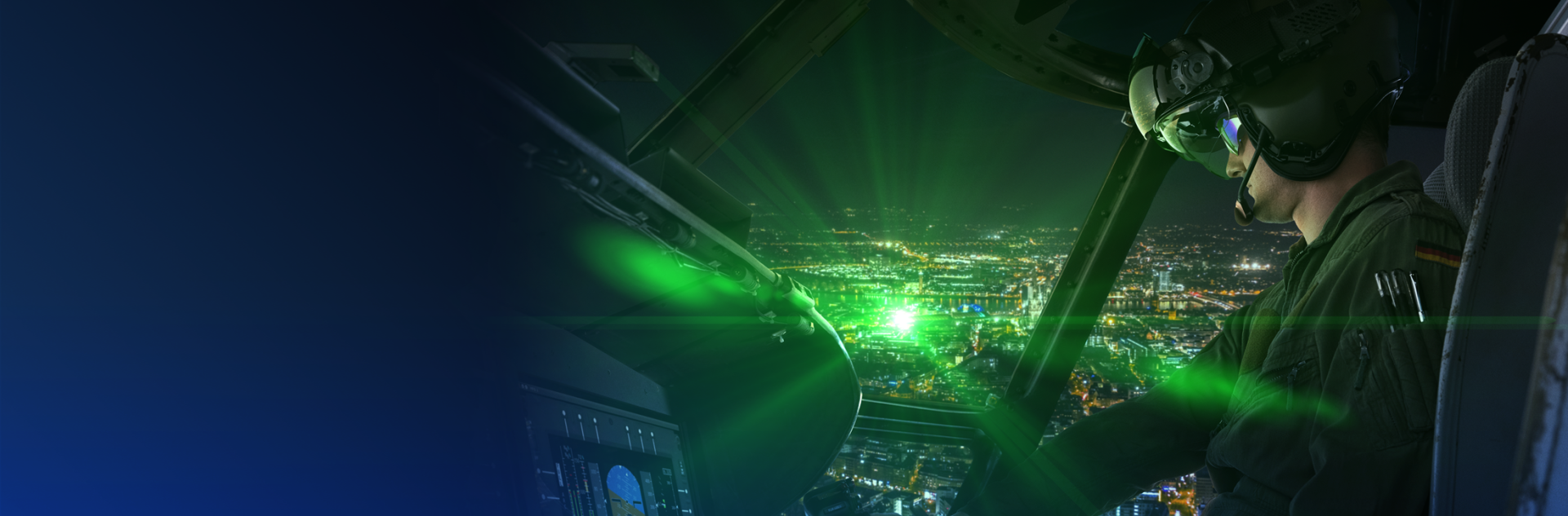 Innovativer Laserschutz für Piloten und Besatzung - visAIRion bei ESG